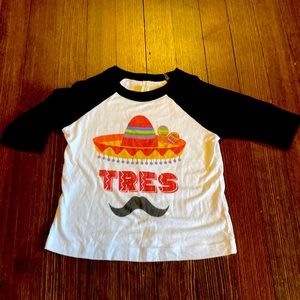 Happy Birthday shirt! Tres!